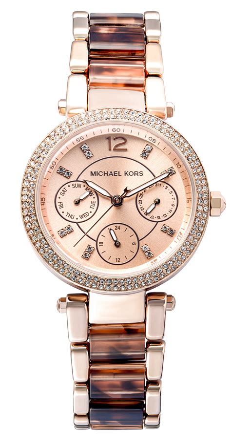 Michael Kors Women's Parker Chronograph Rose 